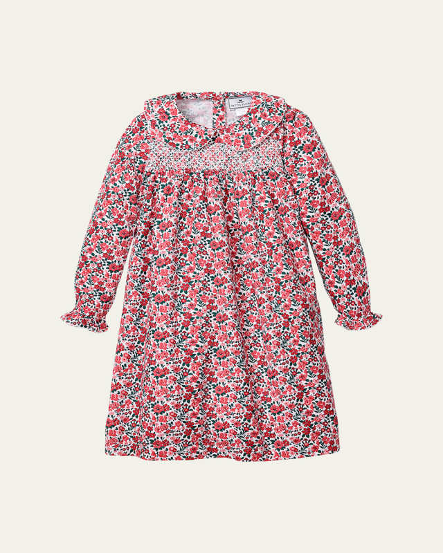 Girl's Eloise Fleurs de Bois Nightgown, Size 6M-14